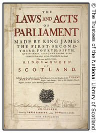Title page from Glendook's Folio edition (1681) 